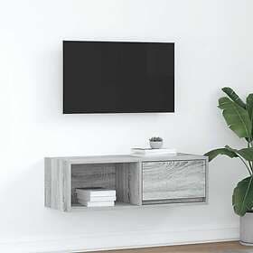 vidaXL TV Stand 80x31x25.5 cm engineered wood grey sonoma