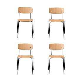 FDB Møbler J182 Holmen stol 4-pack