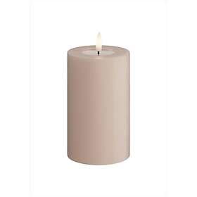 DeluxeHomeart LED Block Candle 7.5x12.5cm