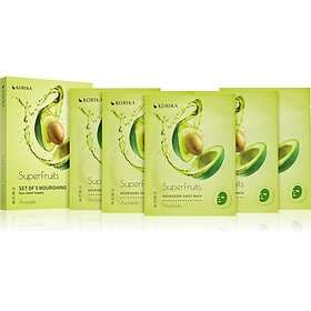KORIKA SuperFruits Avocado Face Mask Set 5x25g