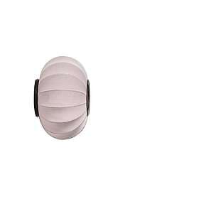 Made By Hand Stickad-Wit Oval Ø45cm