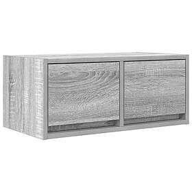vidaXL TV Stand grey sonoma 60x31x25.5 cm engineered wood