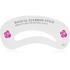 Lash Brow Eye Stencil mallar för ögonbryn 24 st.