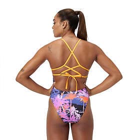 Speedo Allover Digital Lattice Tie-back (Dam)