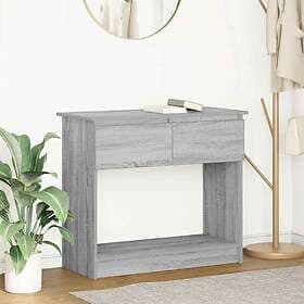 vidaXL Nightstand Grey Sonoma Oak 85.5x38.5x74.5cm