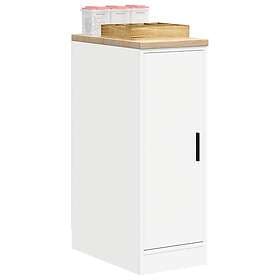 vidaXL Garage Storage Cabinet 30x51x85 cm Solid Pine Wood