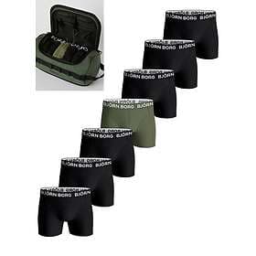 Björn Borg Cotton Stretch Boxer Washbag 7-Pack (Herr)