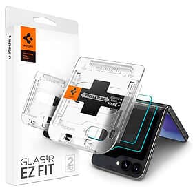 Spigen Glass tR EZ Fit Cover 2 Pack Samsung Galaxy Z Flip6