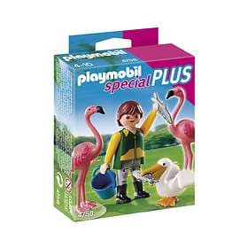 Playmobil specialPLUS 4758 Animal Keeper with Exotic Animals