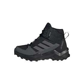 Adidas Terrex AX4R MID RAIN.RDY Hiking Shoes Core Black/Grey Four/Grey Six UK