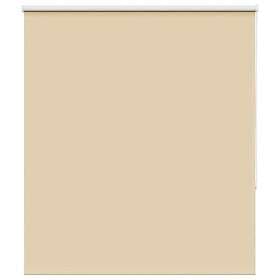 vidaXL Rullgardin mörkläggningsbeige 130x150 cm tyg bredd 126,6 cm