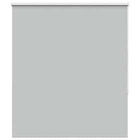 vidaXL Rullgardin mörkläggning ljusgrå 135x175 cm tyg bredd 131,6 cm
