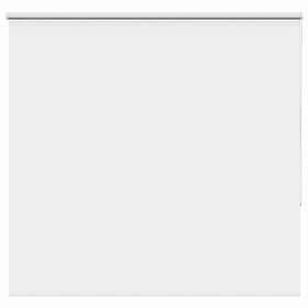 vidaXL Rullgardin mörkläggningsvit 145x175 cm tyg bredd 141,6 cm