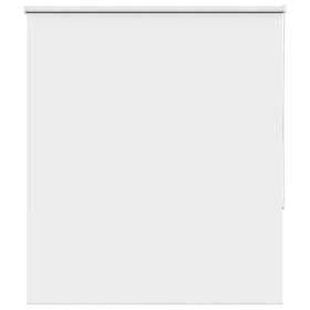 vidaXL Rullgardin mörkläggningsvit 130x150 cm tyg bredd 126,6 cm