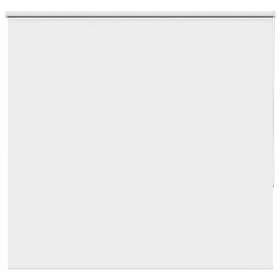 vidaXL Rullgardin mörkläggningsvit 160x150 cm tyg bredd 156,6 cm