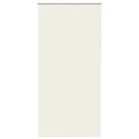 vidaXL Rullgardin mörkläggningsgardin naturvit 115x210 cm tygbredd