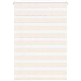 vidaXL Rullgardin zebra 95x150 cm tyg bredd 90,9 polyester