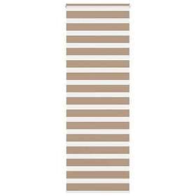 vidaXL Rullgardin zebra 80x230 cm tyg bredd 75,9 polyester