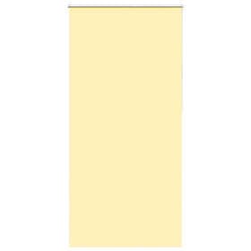 vidaXL Rullgardin mörkläggningsgul 90x230 cm tyg bredd 85,7 cm