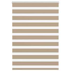 vidaXL Rullgardin zebra 115x100 cm tyg bredd 110,9 polyester