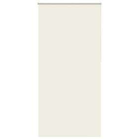 vidaXL Rullgardin mörkläggning naturvit 110x210 cm tygbredd 105,7 cm