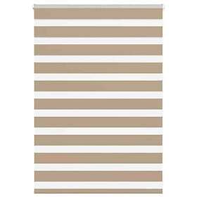 vidaXL Rullgardin zebra 110x100 cm tyg bredd 105,9 polyester