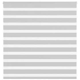 vidaXL Rullgardin zebra ljusgrå 150x100 cm tyg bredd 145,9cm polyester
