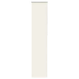 vidaXL Rullgardin mörkläggning naturvit 50x230 cm tyg bredd 45,7 cm
