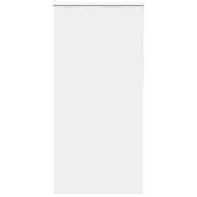 vidaXL Rullgardin mörkläggningsgardin vit 115x230 cm tyg bredd 110,7cm