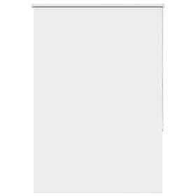 vidaXL Rullgardin mörkläggningsvit 110x150 cm tyg bredd 105,7 cm