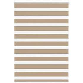 vidaXL Rullgardin zebra 95x100 cm tyg bredd 90,9 polyester