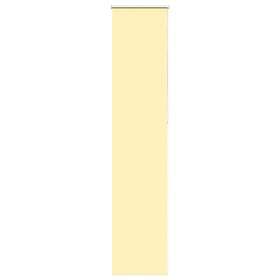 vidaXL Rullgardin mörkläggningsgul 60x230 cm tygbredd 55,7 cm