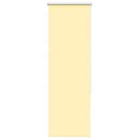 vidaXL Rullgardin mörkläggningsgul 40x175 cm tygbredd 35,7 cm