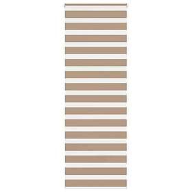 vidaXL Rullgardin zebra 85x230 cm tyg bredd 80,9 polyester