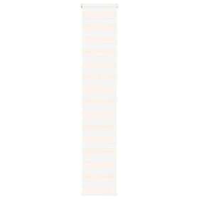 vidaXL Rullgardin zebra 45x200 cm tyg bredd 40,9 polyester