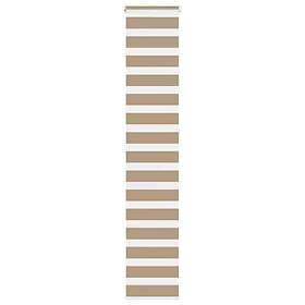 vidaXL Rullgardin zebra 40x230 cm tyg bredd 35,9 polyester
