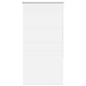 vidaXL Rullgardin mörkläggningsgardin vit 70x175 cm tyg bredd 65,7 cm