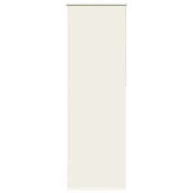 vidaXL Rullgardin mörkläggning naturvit 70x210 cm tyg bredd 65,7 cm