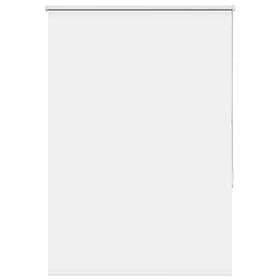 vidaXL Rullgardin mörkläggningsgardin vit 95x150 cm tygbredd 90,7 cm