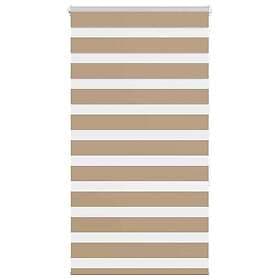 vidaXL Rullgardin zebra 90x150 cm tyg bredd 85,9 polyester