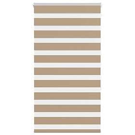 vidaXL Rullgardin zebra 80x150 cm tyg bredd 75,9 polyester