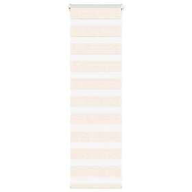 vidaXL Rullgardin zebra 45x100 cm tyg bredd 40,9 polyester