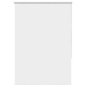 vidaXL Rullgardin mörkläggningsgardin vit 105x150 cm tyg bredd 100,7cm