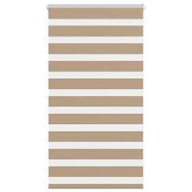 vidaXL Rullgardin zebra 70x100 cm tyg bredd 65,9 polyester