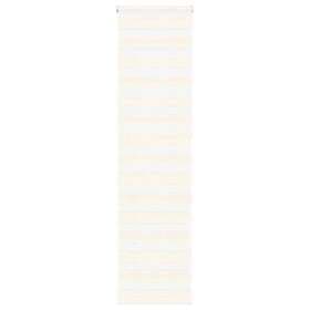 vidaXL Rullgardin zebra 60x230 cm tyg bredd 55,9 polyester