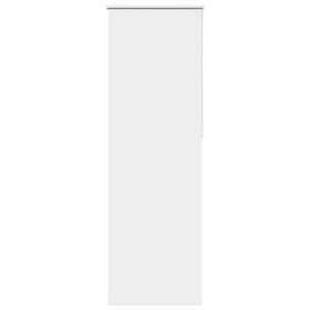 vidaXL Rullgardin mörkläggningsgardin vit 85x230 cm tyg bredd 80,7 cm
