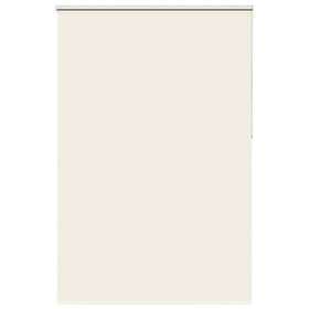 vidaXL Rullgardin mörkläggning naturvit 165x210 cm tygbredd 161,6 cm