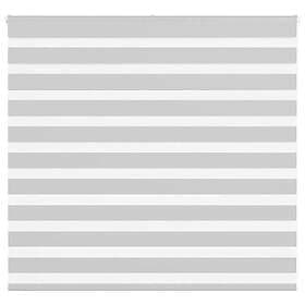vidaXL Roller Blind Zebra Light Grey 100x165 cm