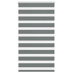 vidaXL Zebra Roller Blind 70x150 cm Dark Grey