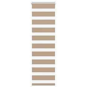 vidaXL Rullgardin zebra 45x150 cm tyg bredd 40,9 polyester